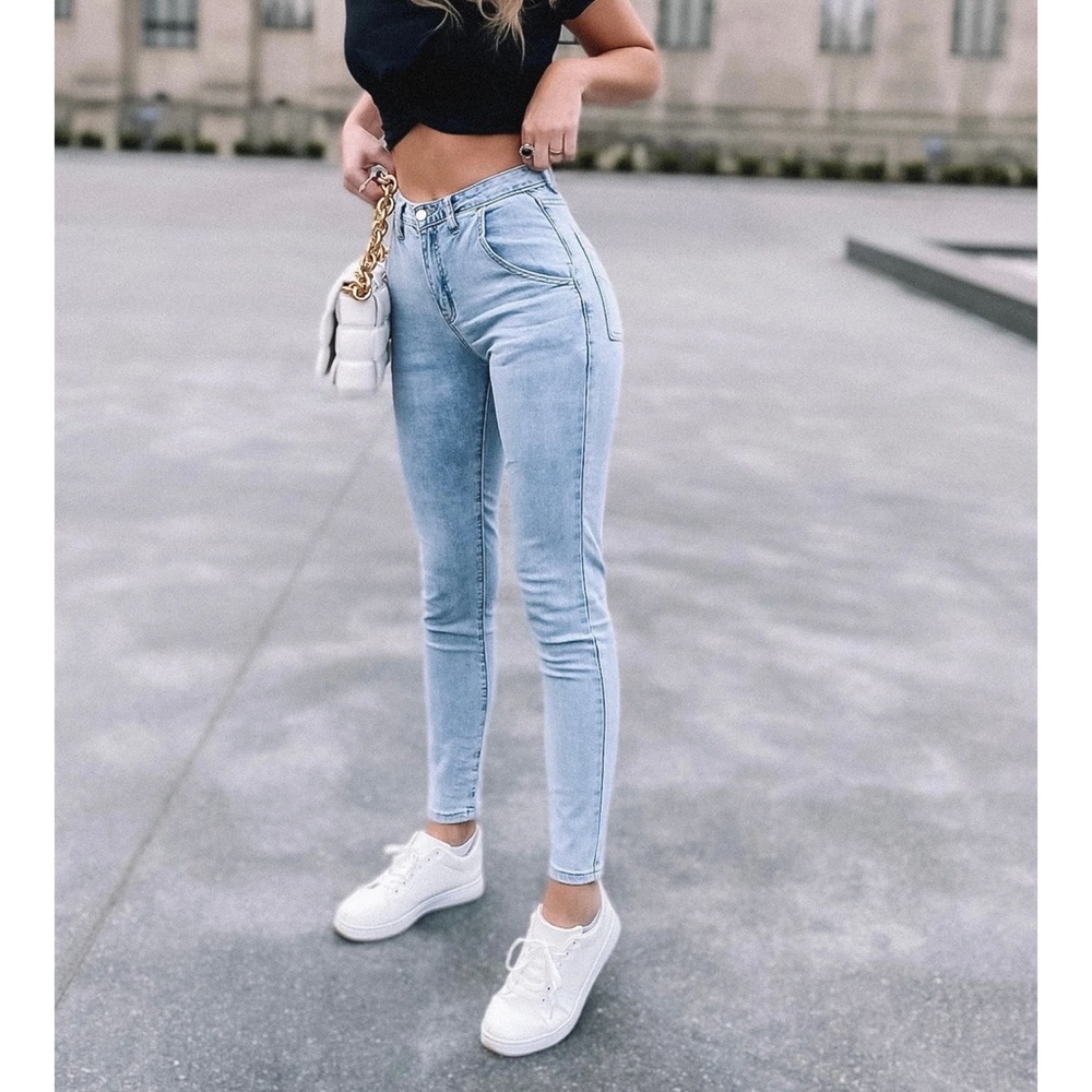 ByEgreis high waisted jeans